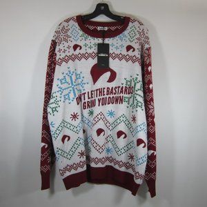 Handmaids Tale Grind You Down Ugly Christmas Sweater Size 2XL HULU Series NWT